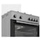 Ariston Gas Cooker ARR6GGG23125XME, 60 cm, Silver, 4 Burners