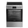 Ariston Electric Cooker ARR6EV520205XME, 60 cm, Silver and Black, 5 Cooking Zones