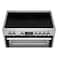 Ariston Electric Cooker ARR9EV830207XME, 90 cm, Silver and Black, 5 Cooking Zones