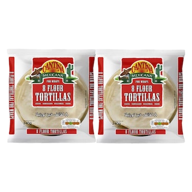 Cantina Flour Tortillas, 340g Pack of 2