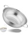 Multipurpose Stainless Steel Colander 28.5 CM Strainer Drainer with Handle for Kitchen/Draining Pasta/Rinsing Vegetables Fruits, Heavy Duty &amp; Dishwasher Safe