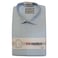 Outdoor Men's Poplin Long Sleeve Formal Shirt, Light Blue, S-3XL