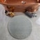 La Collection Home Round Bath Mat Grey, 53cm