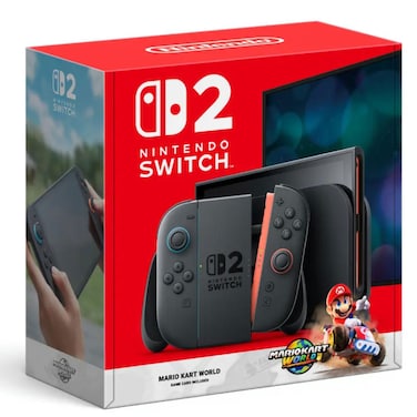 Nintendo Switch 2 Console, with Joy-Con Wireless Controller and Mario Kart World Bundle