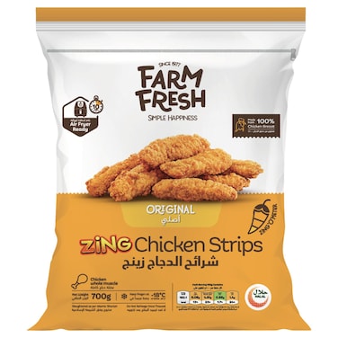 Farm Fresh Original Zing Chicken Strips, 700g
