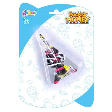 KidzPro Pocket Money Pull Back Fighter Plane Toy