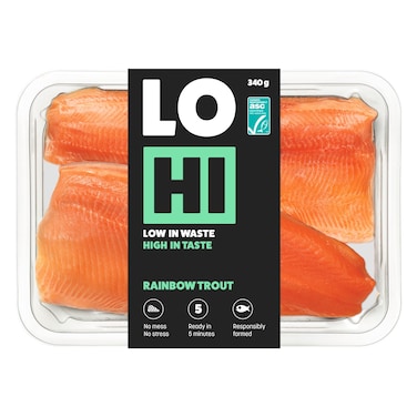 LOHI Rainbow Trout Fillet, 340g