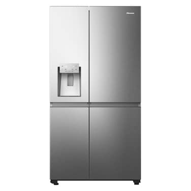 Hisense Side By Side Door Refrigerator RS5P819SASEO, Silver, 629 L, 2 Doors