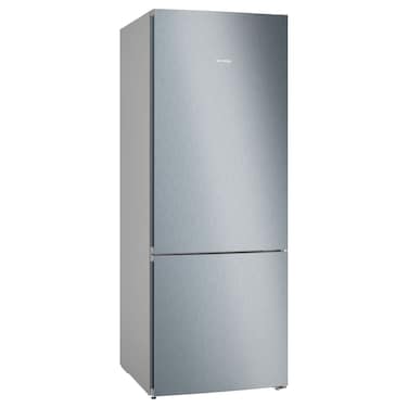Siemens iQ300 Bottom Mount Freezer Refrigerator KG55NVLE0M, Inox, 483 L, LED Light