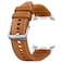 Samsung Replacement Hybrid Smartwatch Band for Galaxy Watch 8, Small/Medium/Large, Camel