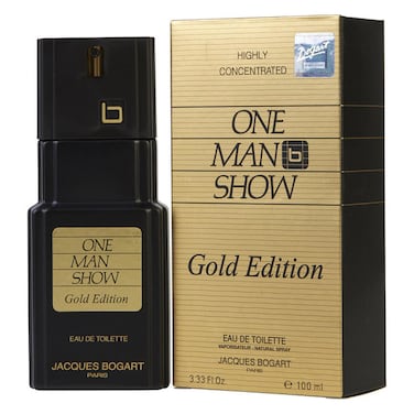 Jacques Bogart One Man Show Eau De Toilette, Gold Edition, 100ml