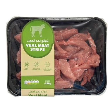 Dutch Veal Meat Strips 250g