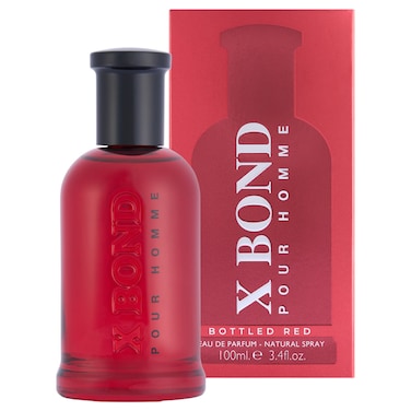 Louis Olivier X Bond Bottled Red Eau De Parfum for Men, 100ml