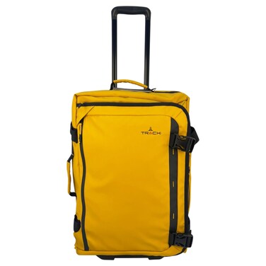 Track Stormhold Duffle Trolley Bag, Yellow, 50cm