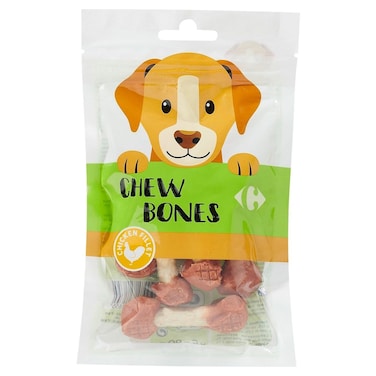 Carrefour Companino Adult Dog Chicken Bone Treats, 80g