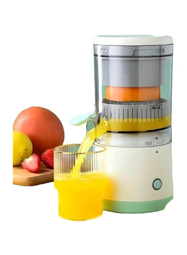 AWH Portable and Rechargeable Citrus Juicer With USB Charging, Lithium Battery, Wireless Mini Juice Extractor For Fresh Fruit Juice, Plastic Body Juicer