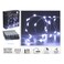 Christmas 80 LED Silver Wire Lights, White, 395cm, IP44