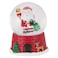 Christmas Santa Waterball, 4 Assorted, 4.5cm