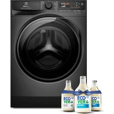 Electrolux 9/6 KG Washer Dryer with 13 Programs &amp; 1200 RPM, Eco-Inverter Front Loading Washing &amp; Drying Combo Machine, Full Wash 45, WashDry 60, DuvetCare 60, EWW9023P5SC +  Free 6 Months Supply of Ecover Laundry Detergent