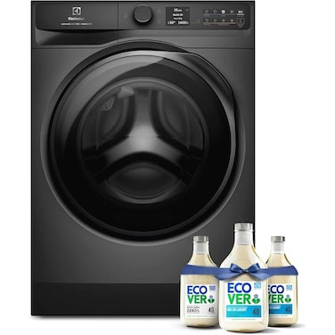 Electrolux 11/9 KG Washer Dryer with Smart App Connectivity, 17 Programs &amp; 1400 RPM, Eco-Inverter Front Loading Washing &amp; Drying Combo Machine, DuvetCare 60/WashDry 60, EWW1142R9SC + Free 6 Months Supply of Ecover Laundry Detergent