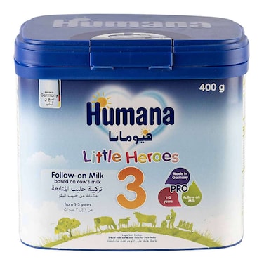 Humana Follow on Milk, Stage 3, 1 to 3 Years, 400g