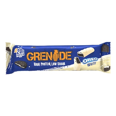 Grenade Oreo White Chocolate High Protein Bar, 60g