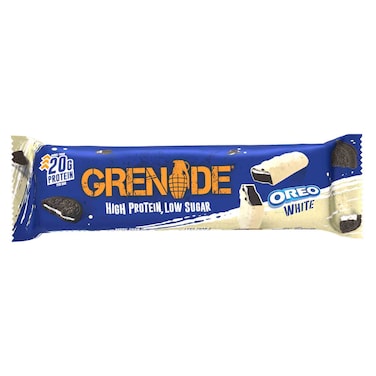 Grenade Carb Killa Oreo White High Protein Low Sugar Bar, 60g