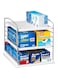 YouCopia UpSpace Adjustable Box Organizer for Foil, Wrap, and Kitchen Cabinet Storage, Original, Space-Saving Rack with Non-Slip Base, Easy Assembly, White