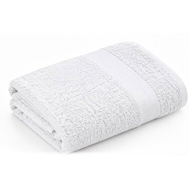 MH Bath Towel BT420, 420 GSM, 70x140cm, Bright White