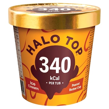 Halo Top Peanut Butter Ice Cream, 460ml