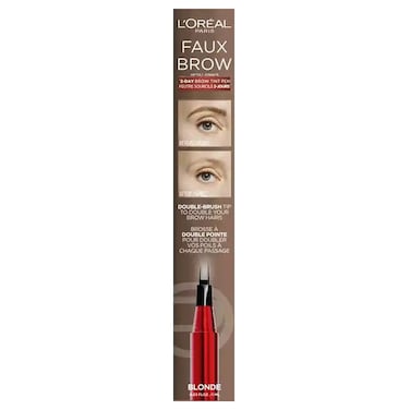 L'Oreal Paris Infallible Faux Brow Eyebrow Pencil, Blonde, 1ml