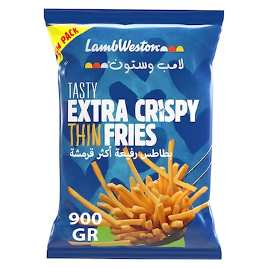 LambWeston Extra Crispy Thin Fries, 900g