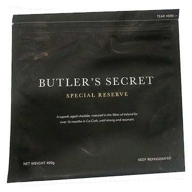 Harvey &amp; Brockless Butler's Secret Special Reserve Croxton Cheese Block, 400g