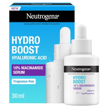 Neutrogena Hydro Boost Hyaluronic Acid Niacinamide Serum, 30ml