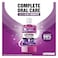 Listerine Zero Alcohol Total Care Teeth Protect Milder Taste Fluoride Mouthwash Super Saver Pack, Smooth Mint, 500ml Pack of 2