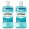 Listerine Daily Mouthwash Super Saver Pack, Cool Mint, 250ml Pack of 2