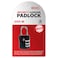 American Mechanics TSA Combination Security Luggage Padlock, Zinc and Alloy