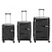 Carlton Alton Hard Luggage Trolley, Assorted, 3 PCS