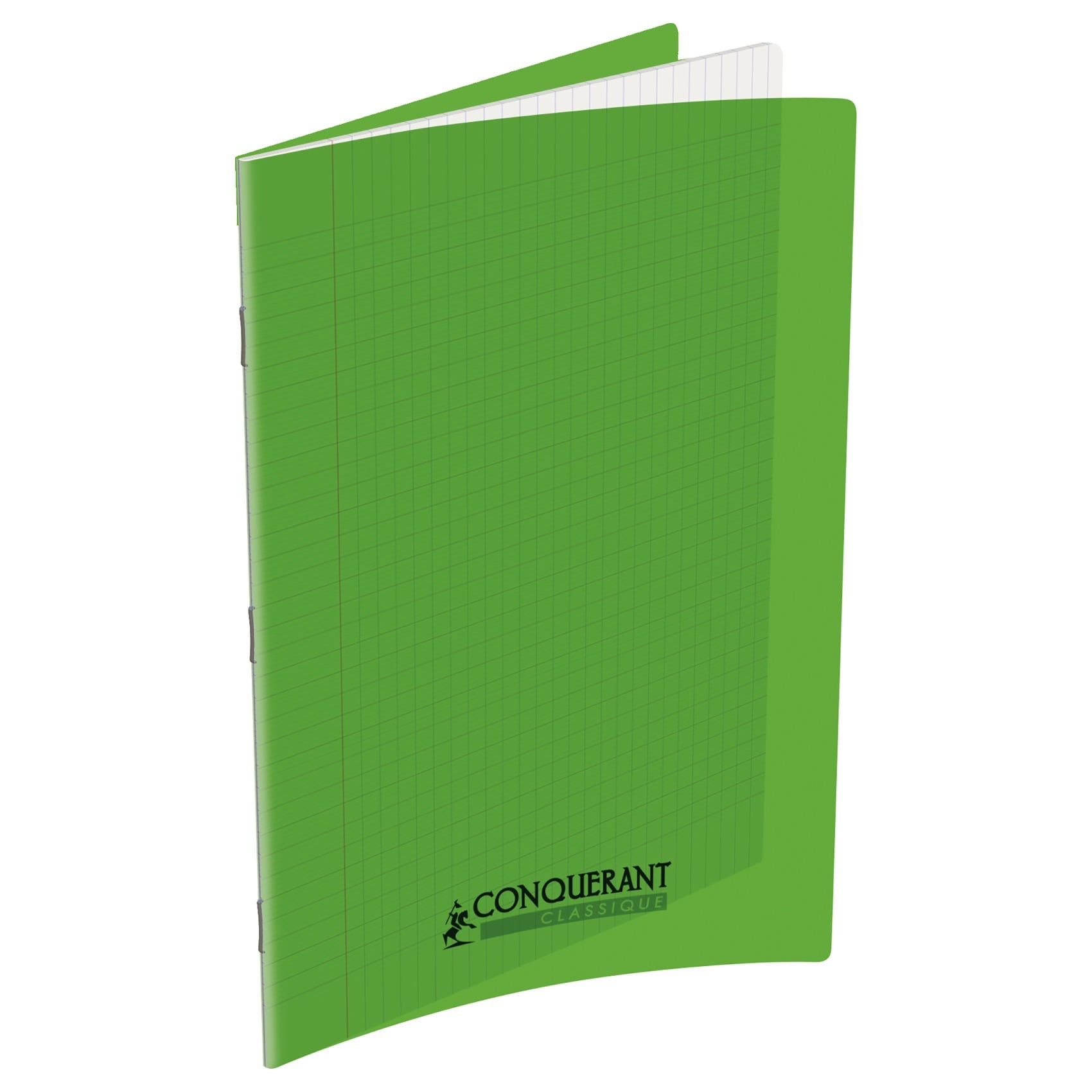 Buy Conquerant Classique Seyes Green Laminated Cover A4 Notebook, 96 ...