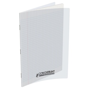 كونكويرانت كلاسيك سيز دفتر ملاحظات بغلاف شفاف مصفح مقاس A4 96 صفحة