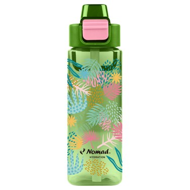 Nomad Sipper Water Bottle, Green, 0.5L