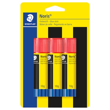 Staedtler Noris Glue Stick, 10g 3 PCS