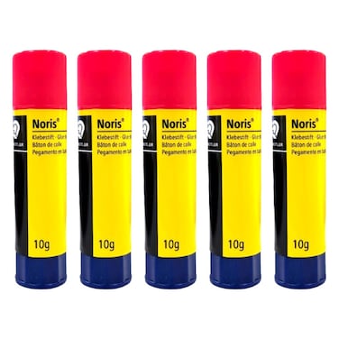Noris Glue Stick, 10g 5 PCS