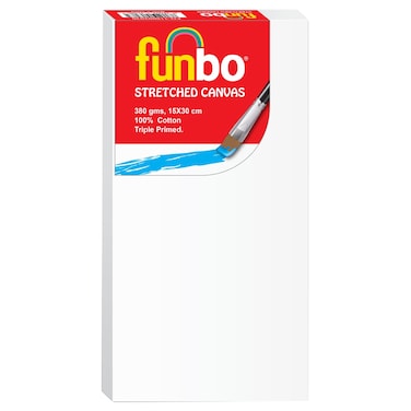 Funbo Stretched Canvas, 15x30cm
