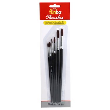 Funbo Acrylic, Water and Oil Colour Bushes