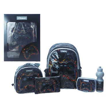 Nomad Gamemaster Printed 5-in-1 Primary Backpack Set, 16inch