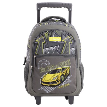 Nomad Car Printed Trolley Bag 34747, 17inch