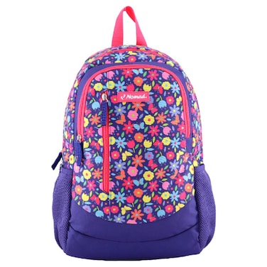 Nomad Flowers Printed Backpack 34679, 17inch