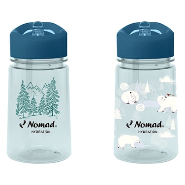 Nomad Sipper Water Bottle, Blue, 0.38L