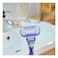 Gillette Venus Deluxe Smooth Swirl Razor Handle + 2 Cartridges